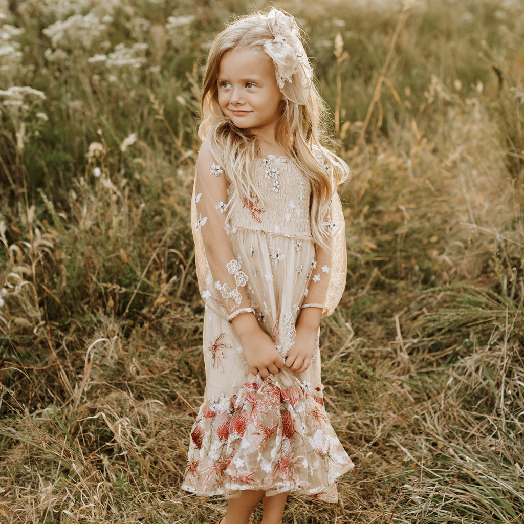Autumn Blossom Dress (Girls)