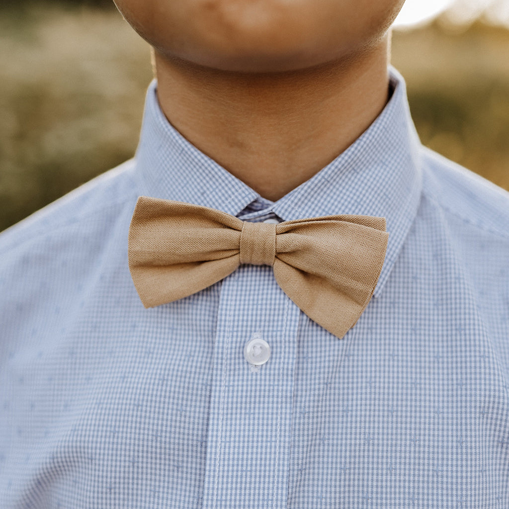 Bow Tie - Caramel (FINAL SALE)