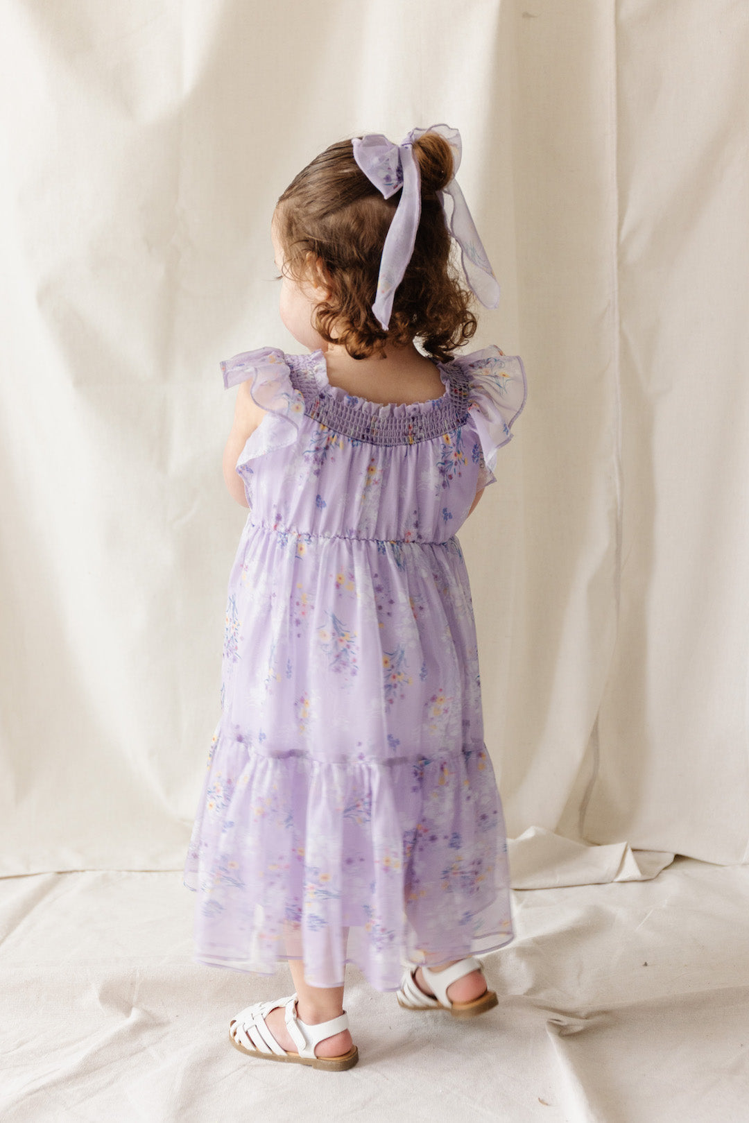 Mini Bouquet Dress - Wisteria