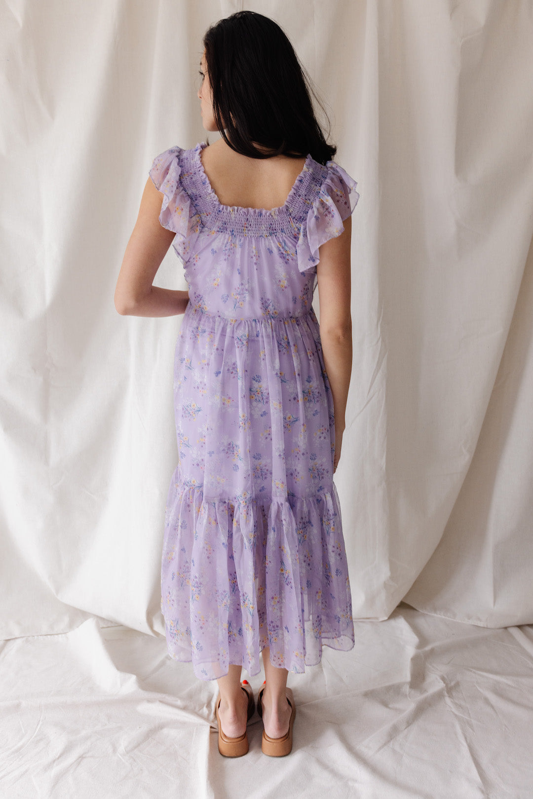 Mini Bouquet Dress (Women) - Wisteria