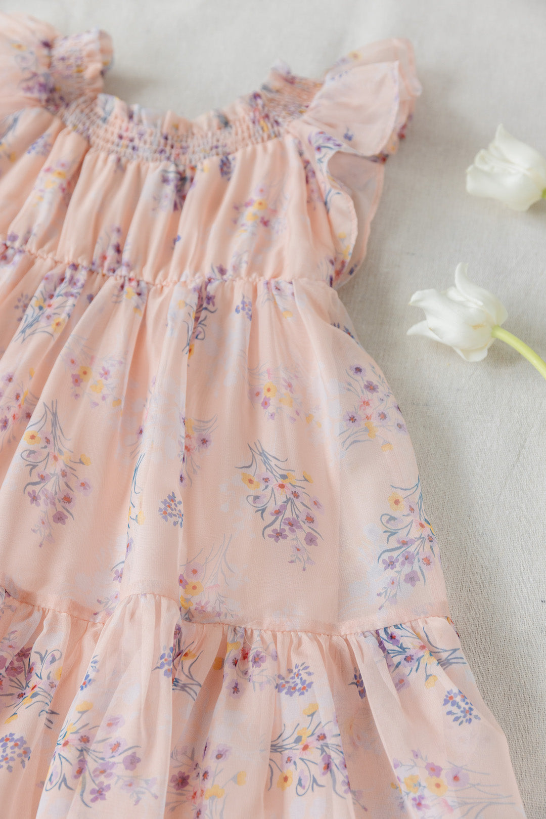 Mini Bouquet Dress - Petal