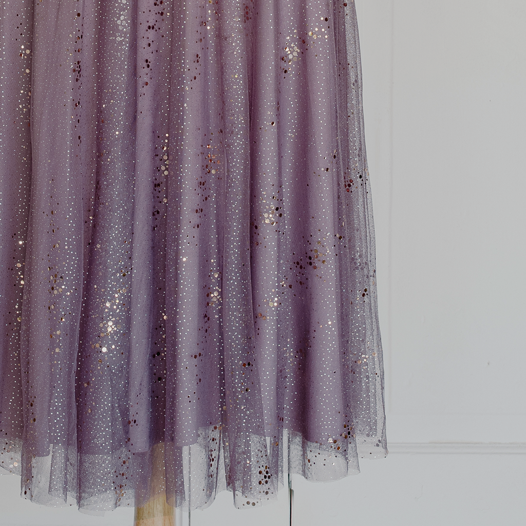 Velour Ballerina Dress (Women) - Dusty Lilac