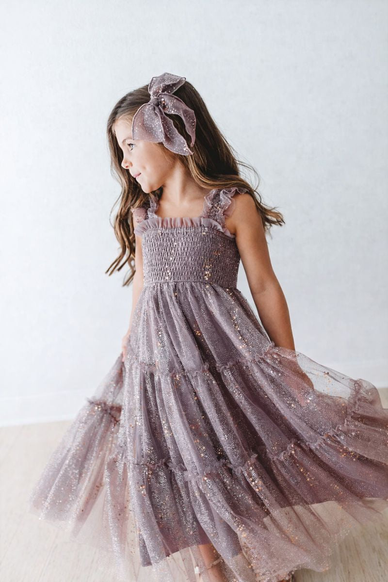 Glimmer Dress - Sugared Plum