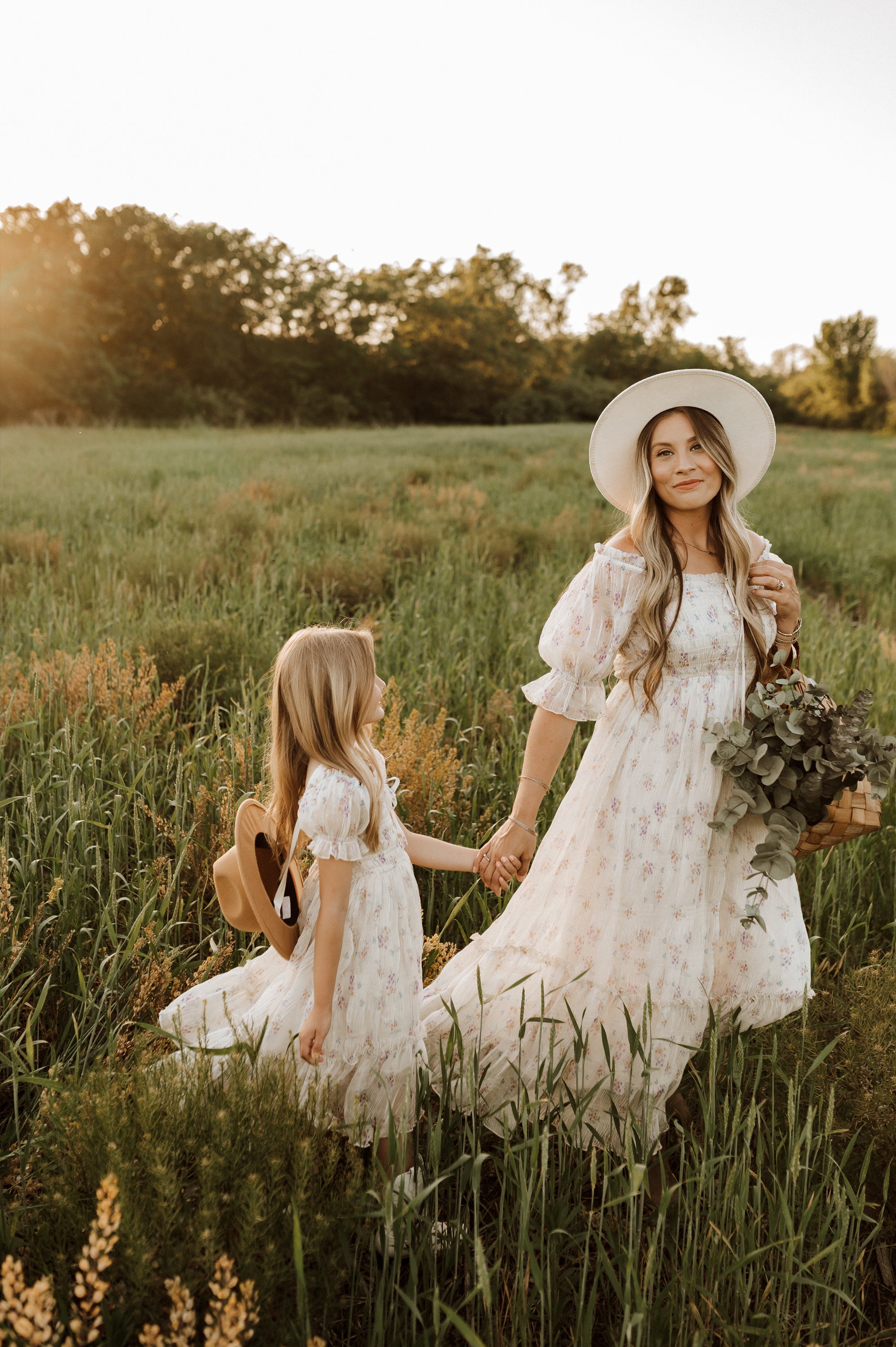 Crinkled Chiffon Dress (Women) - Antique White