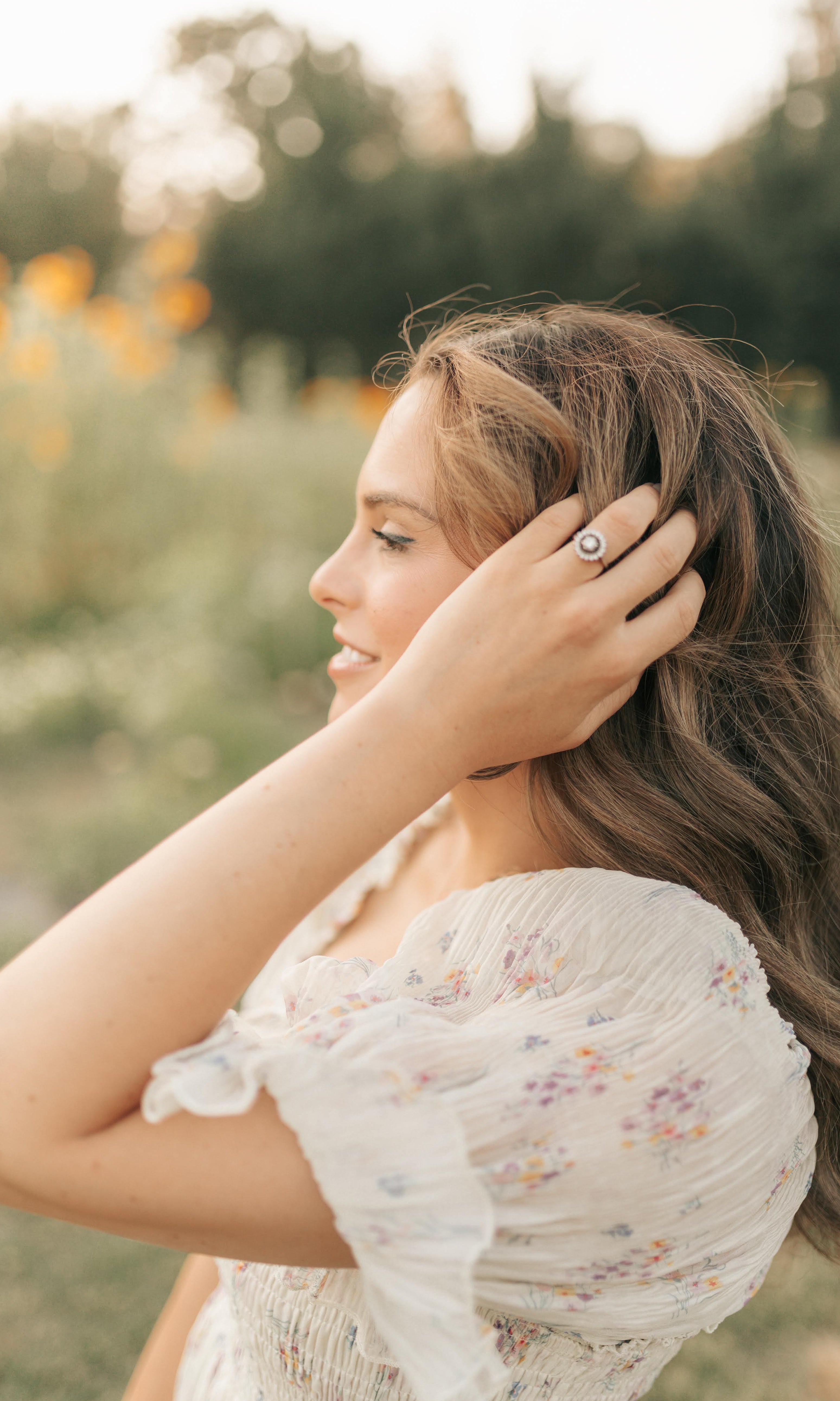 Crinkled Chiffon Dress (Women) - Antique White