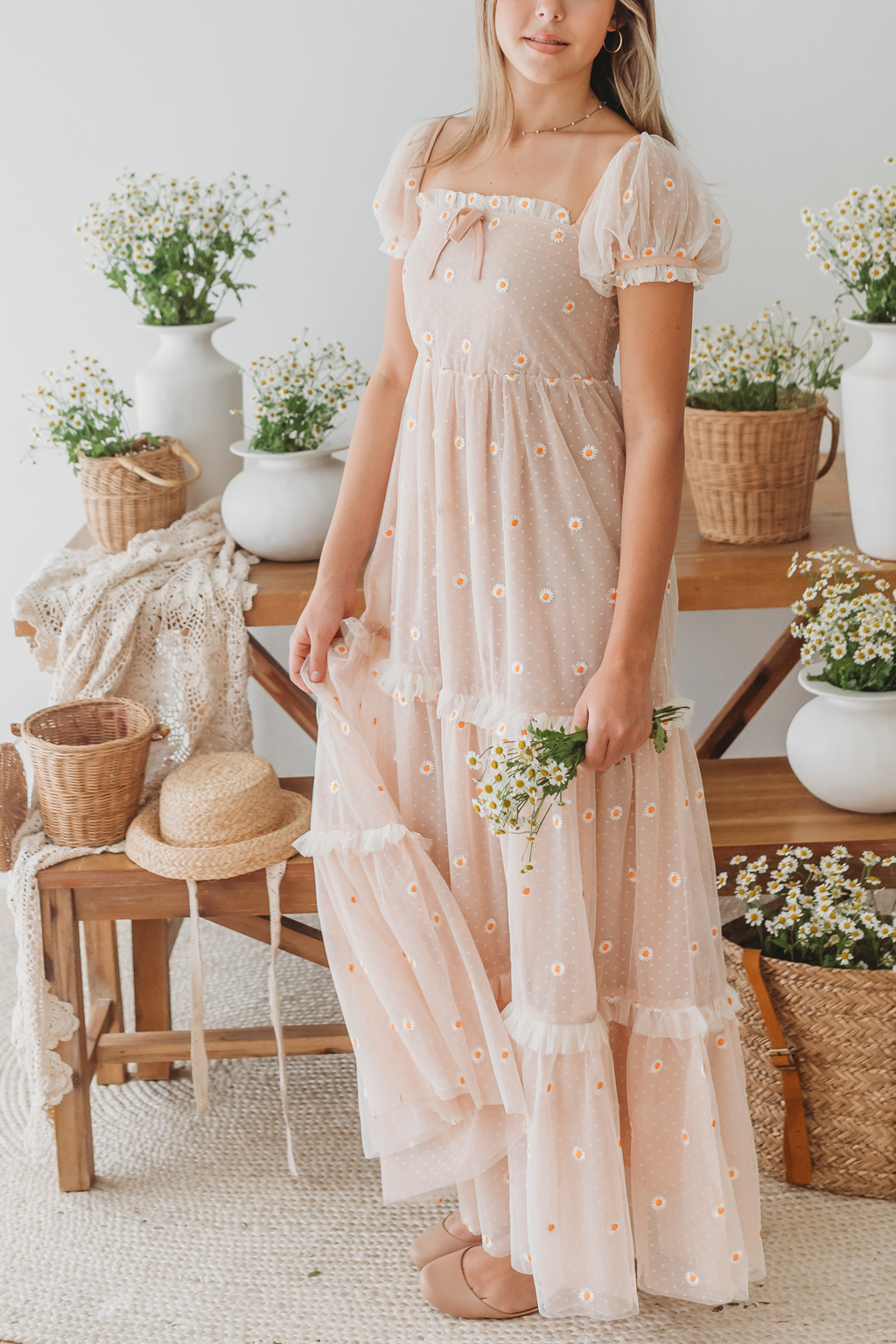 Dainty Daisies Dress (Women) (FINAL SALE)