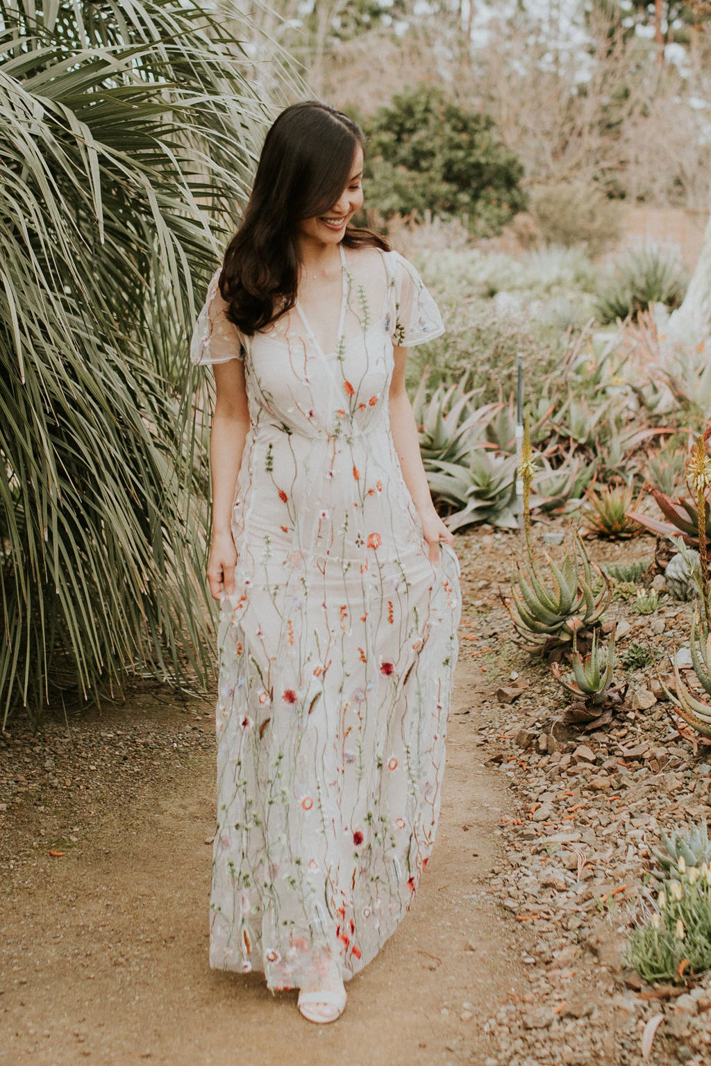 Garden Lace Maxi Dress (Women) (FINAL SALE)