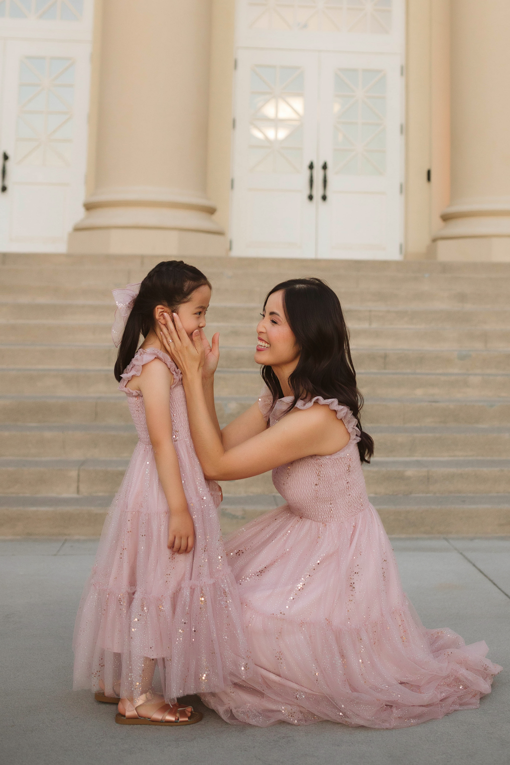 Glimmer Dress - Ballet Slipper