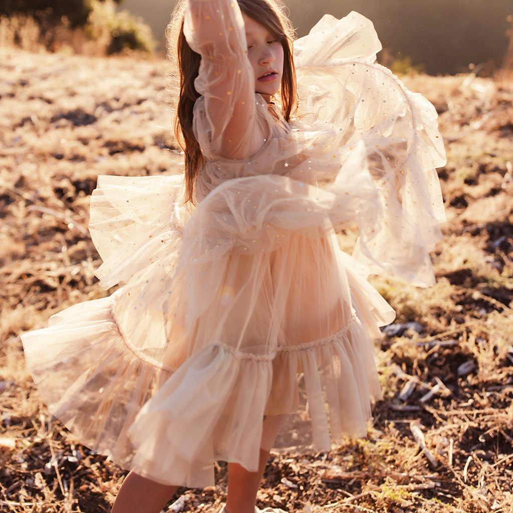 Starlet Dress - Gold