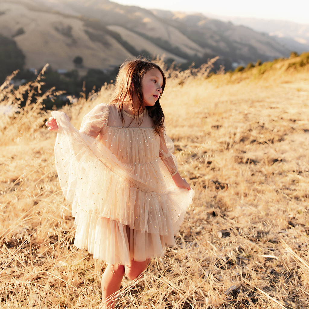 Starlet Dress - Gold