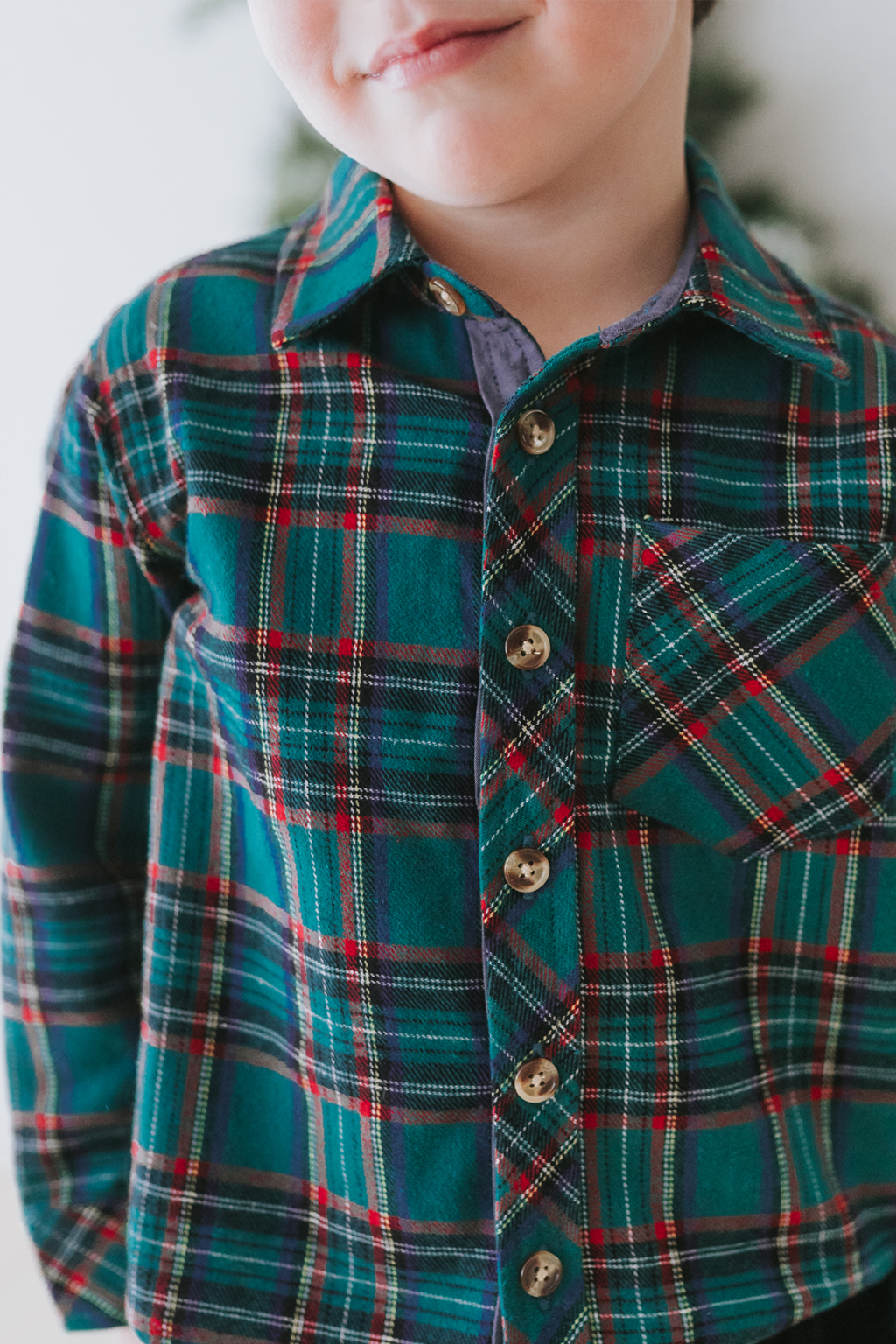 Mad for Plaid Shirt (Boys) - Green