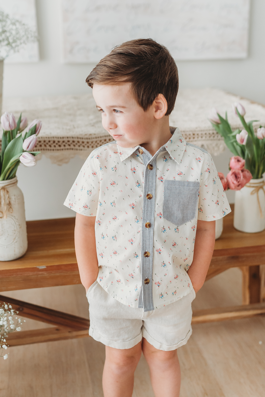 Spring Florals Shirt (Boys)