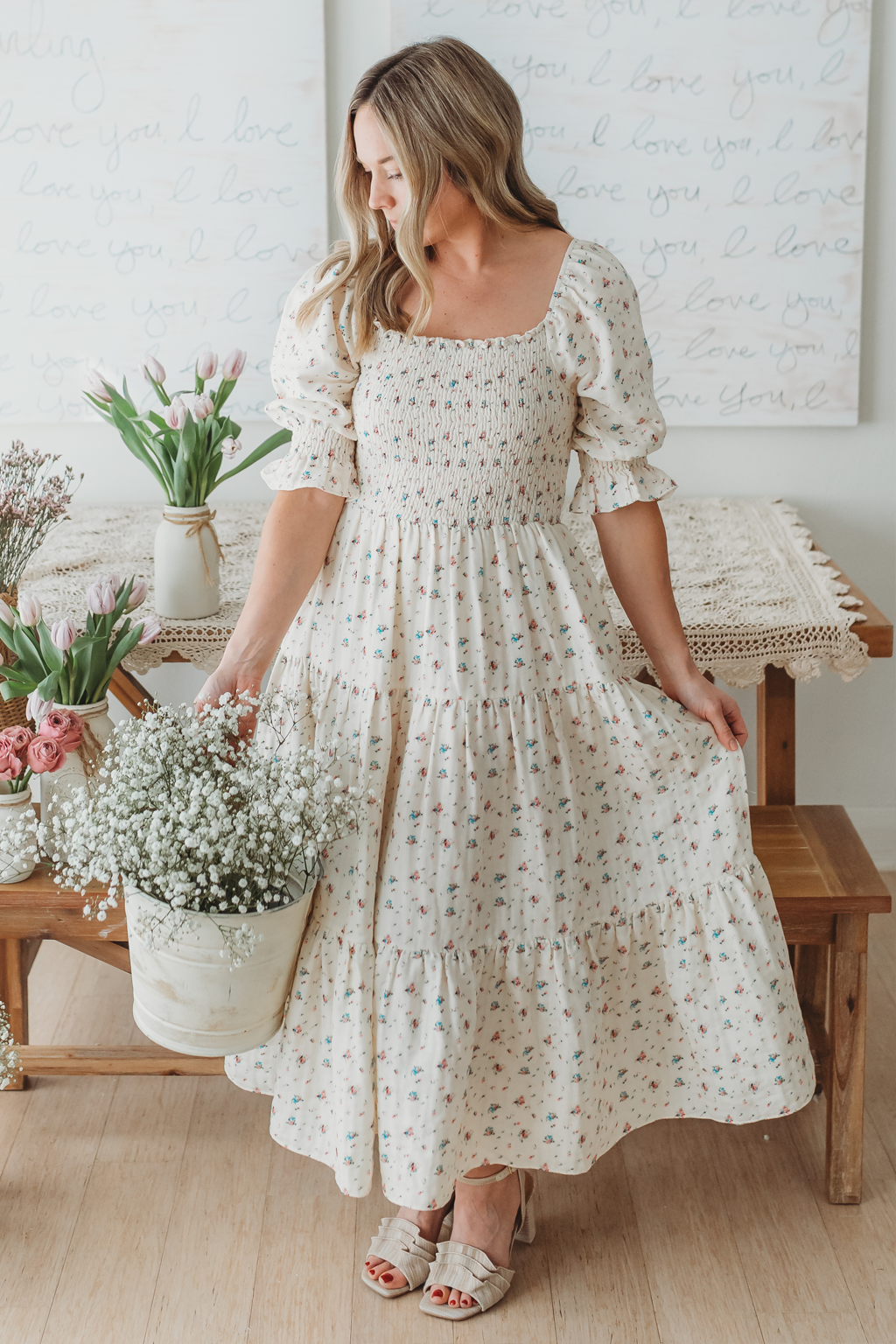 Spring Florals Dress (Women)