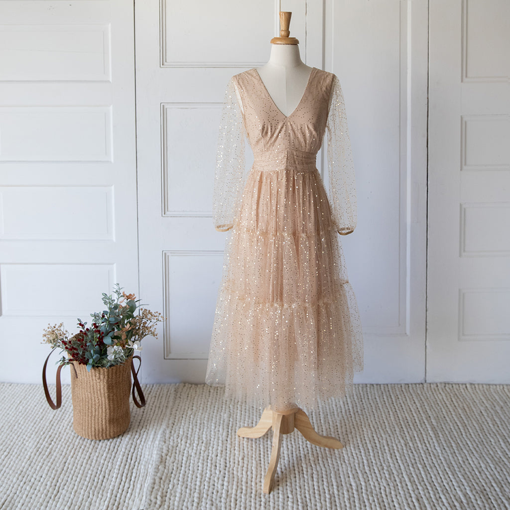 Starlet Dress (Women) - Gold (FINAL SALE)
