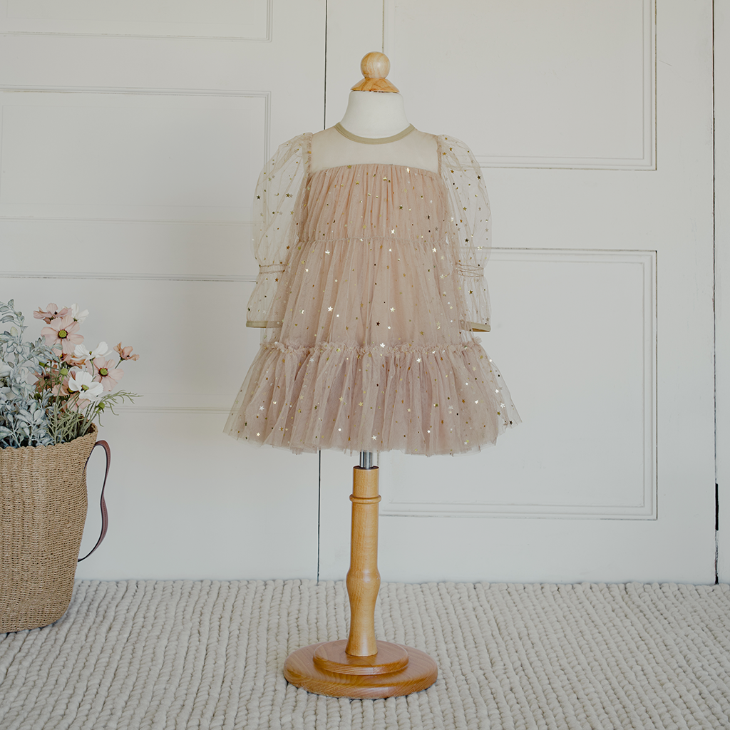 Starlet Dress - Gold