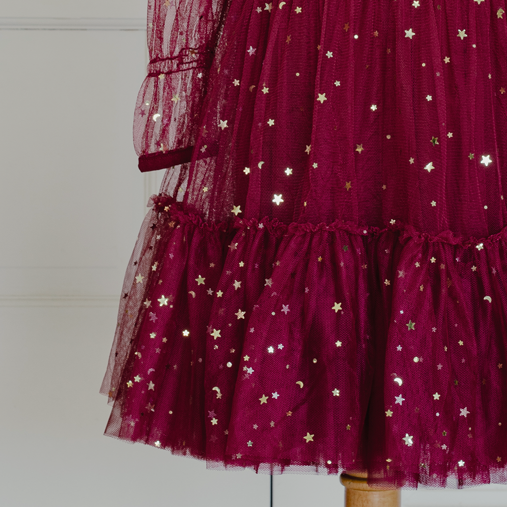 Starlet Dress - Crimson