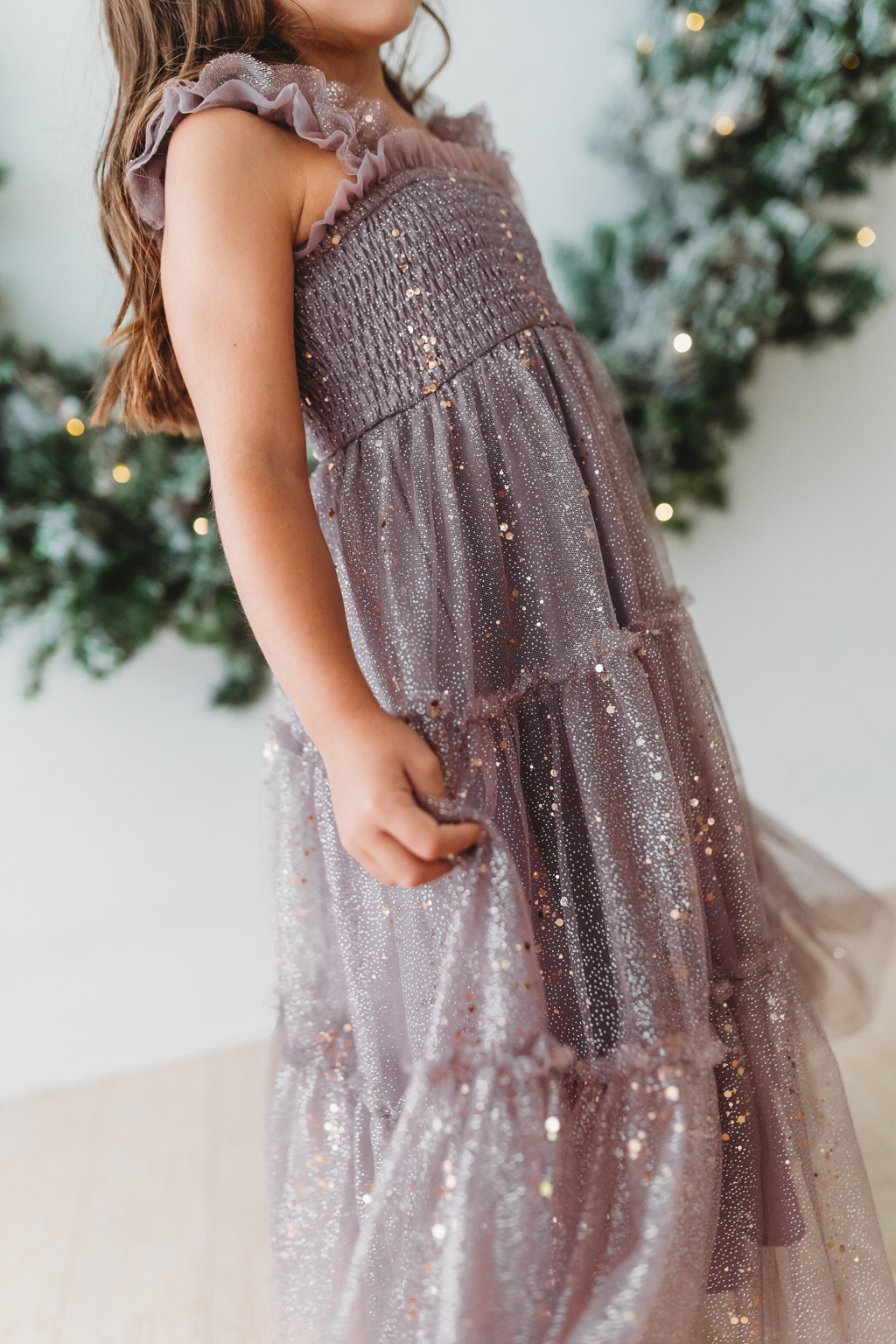 Glimmer Dress - Sugared Plum