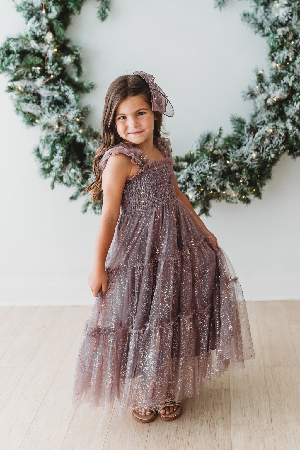 Glimmer Dress - Sugared Plum