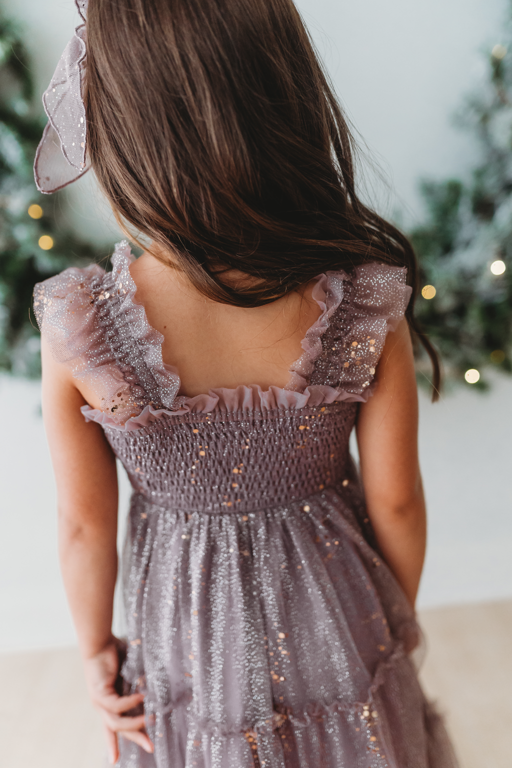 Glimmer Dress - Sugared Plum