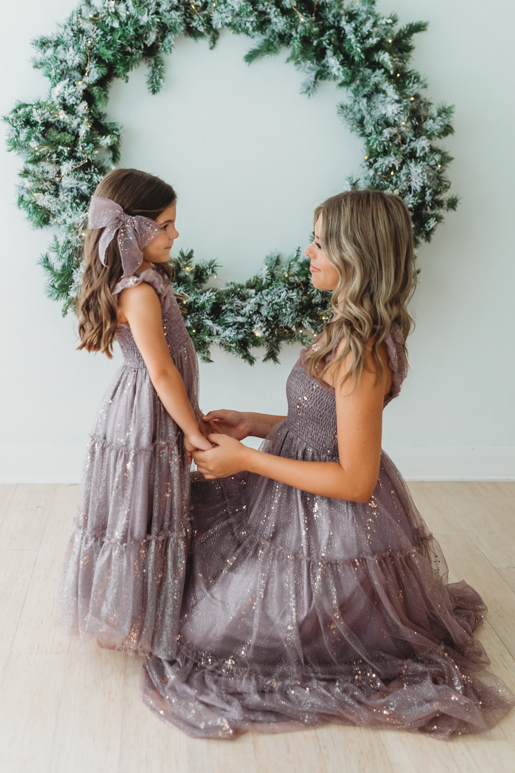 Glimmer Dress - Sugared Plum