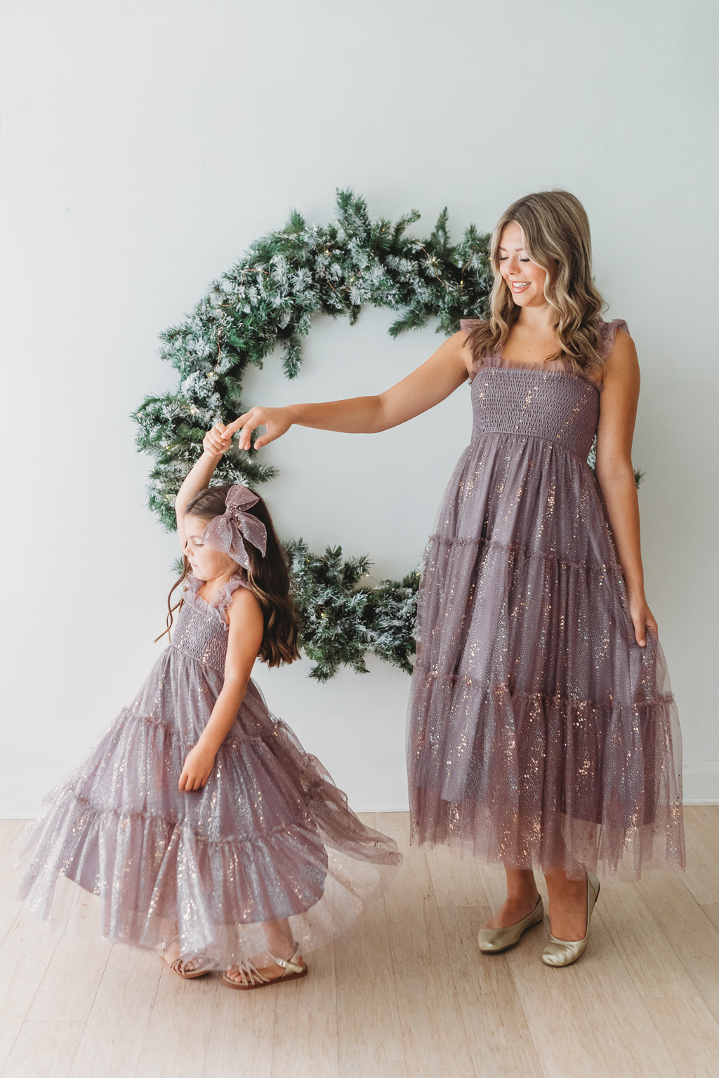 Glimmer Dress - Sugared Plum