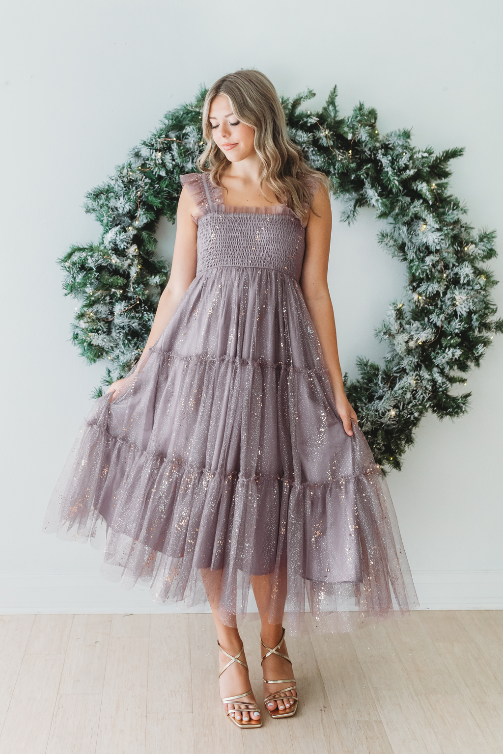 Glimmer Dress (Women) - Sugared Plum