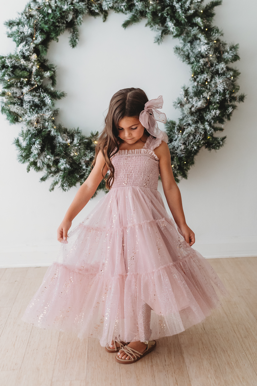 Glimmer Dress - Ballet Slipper