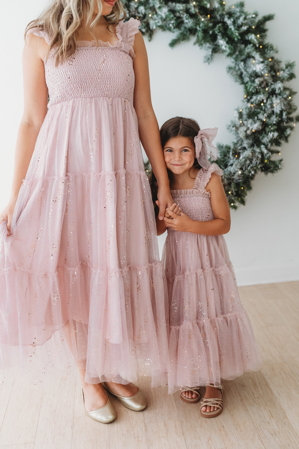 Glimmer Dress - Ballet Slipper