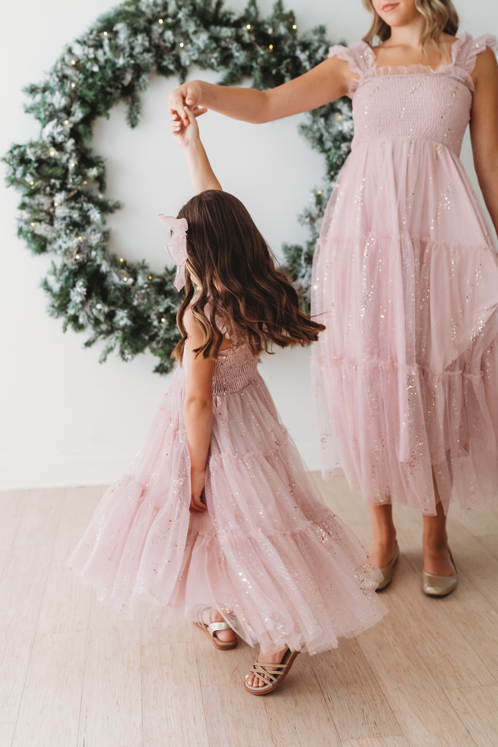 Glimmer Dress - Ballet Slipper