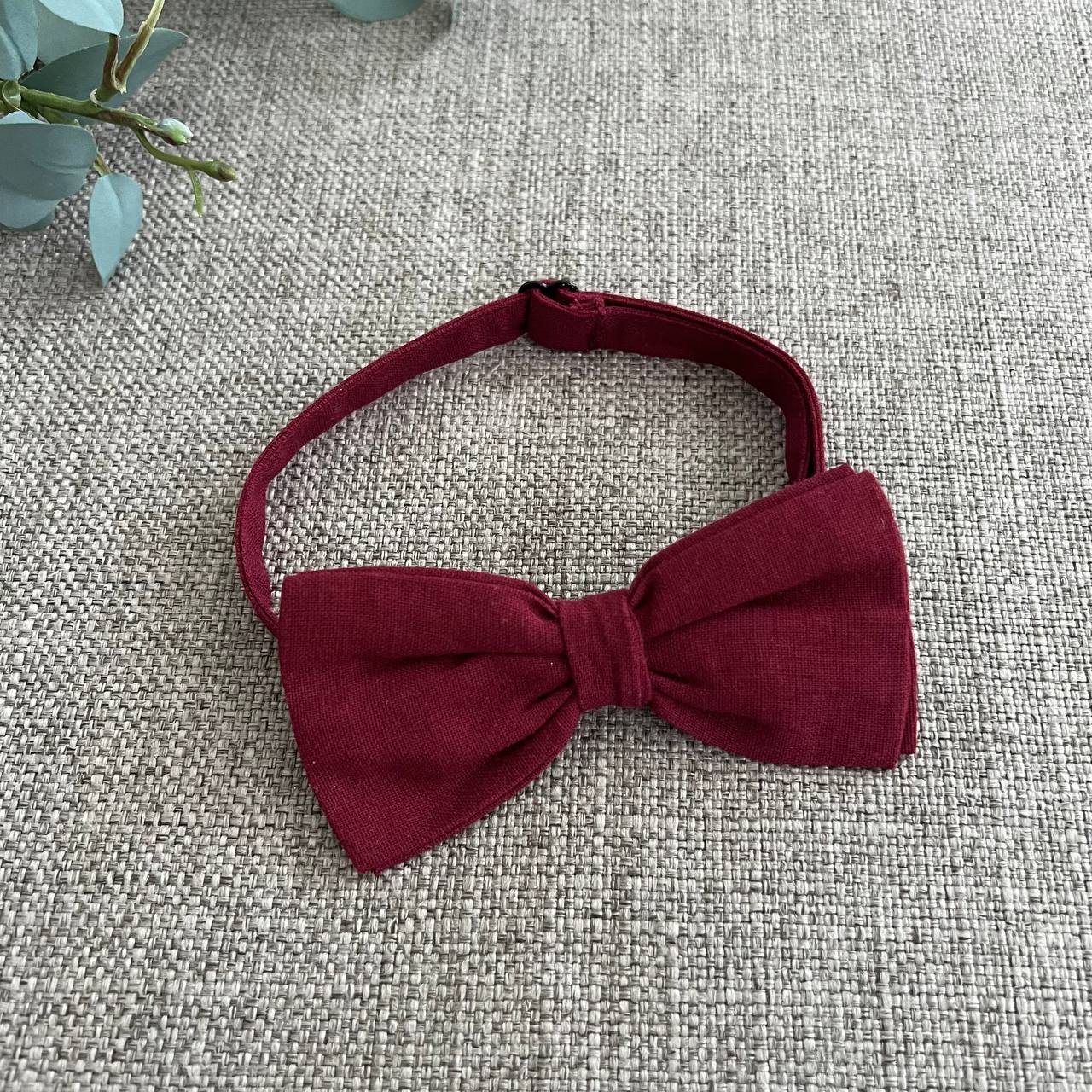 Bow Tie - Maroon (FINAL SALE)