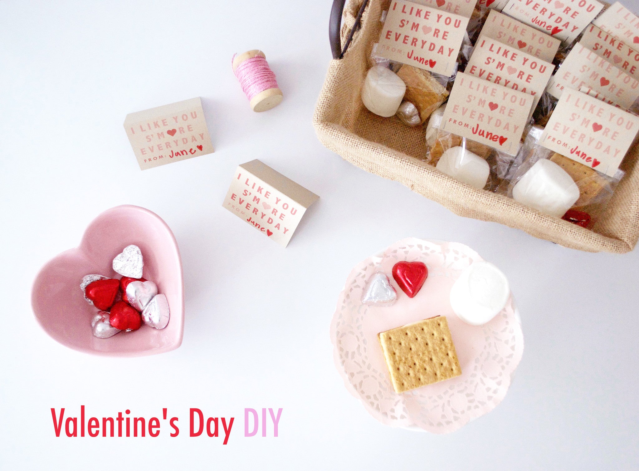 V-Day DIY: I Like You S'more Everyday! ❤️❤️❤️
