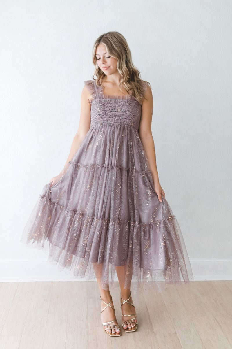 Glimmer Dress (Women) - Sugared Plum