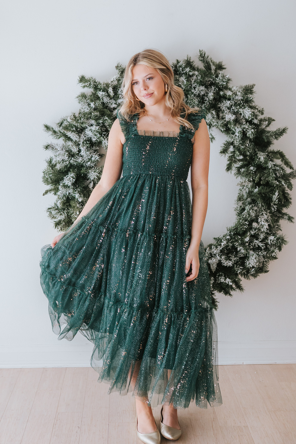 Glimmer Dress (Women) - Spruce