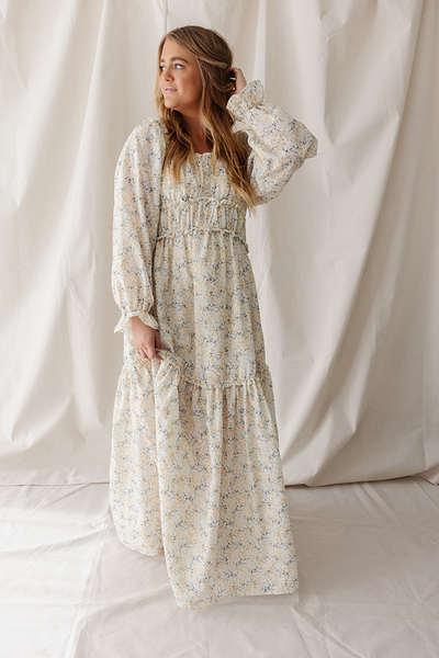 最終値下げ！【即完売品！】Bloom-Sleeve Jacquard Dress 完売 Bloom-Sleeve Jacquard Dress Herlipto