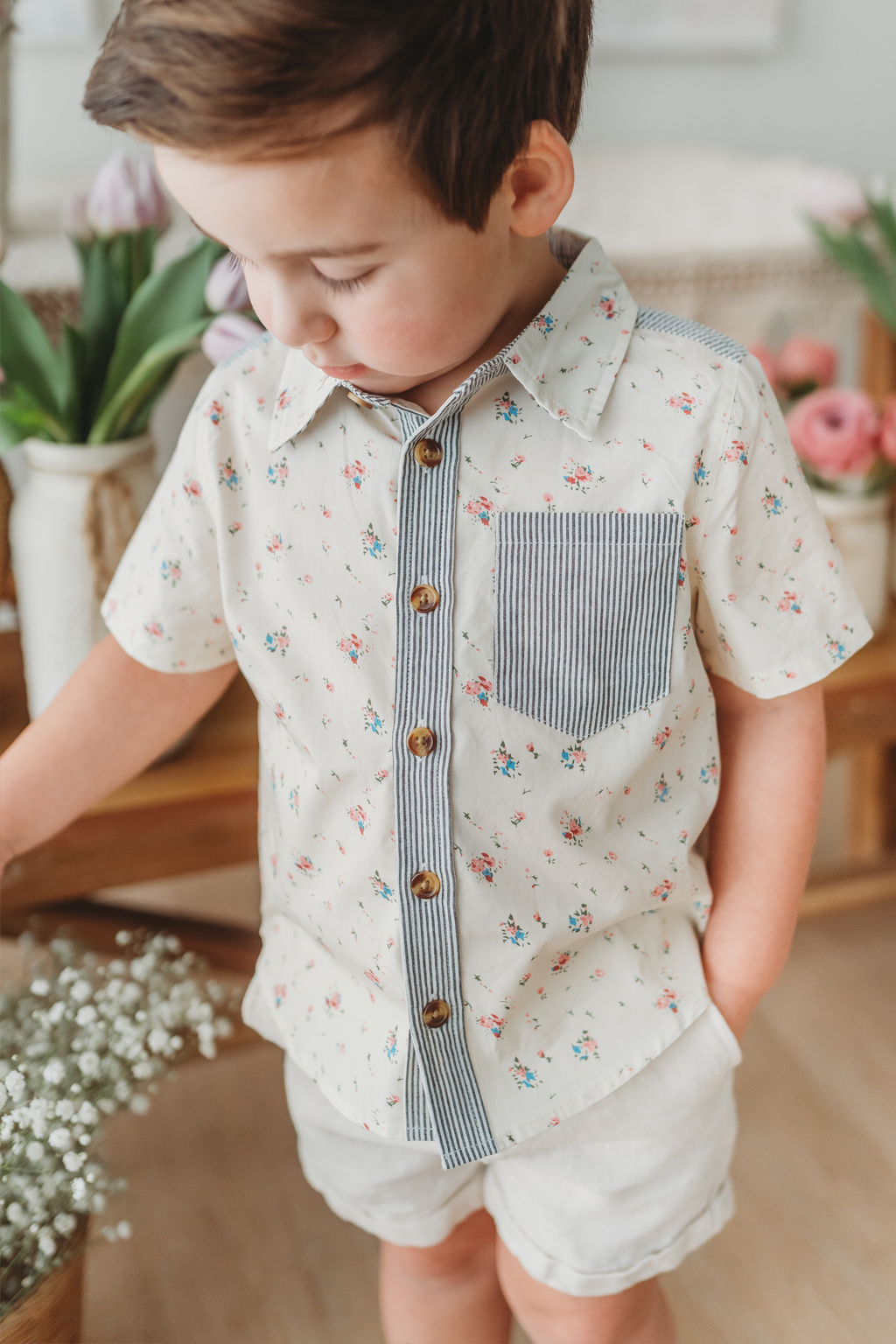 Spring Florals Shirt (Boys)