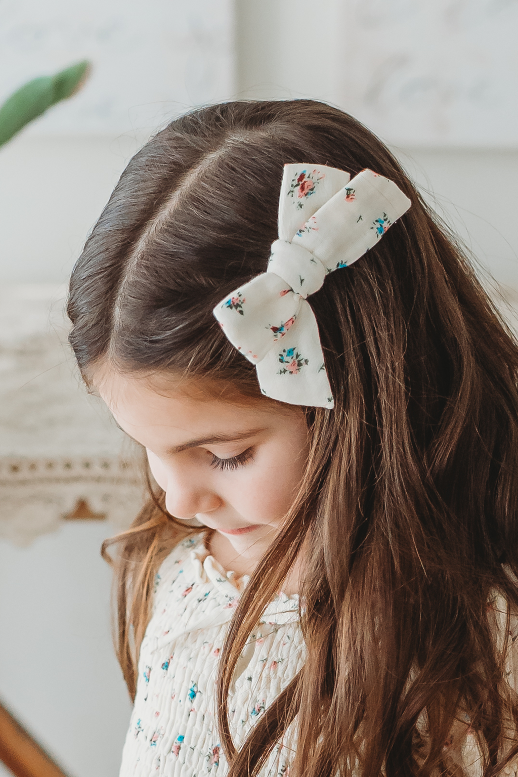 Spring Florals Hair Bow