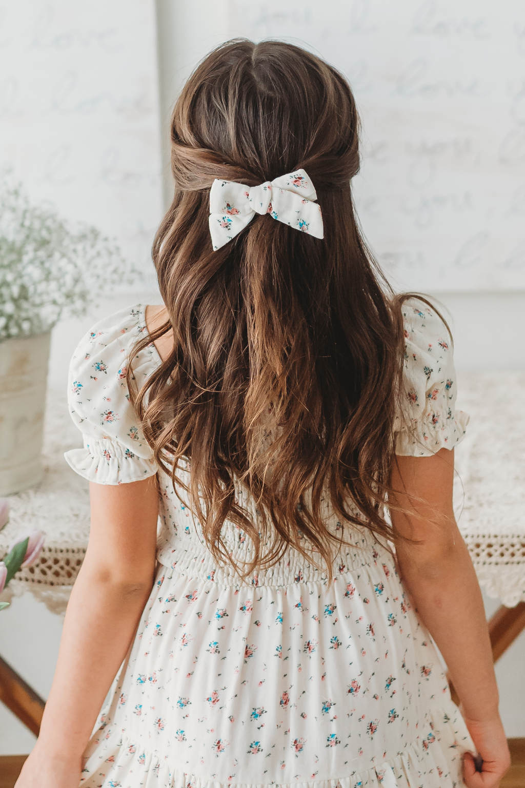 Spring Florals Hair Bow