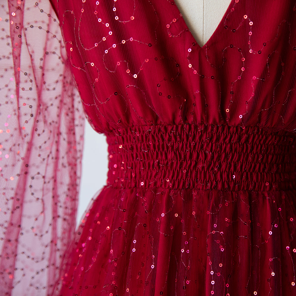 Starlet Dress (Women) - Crimson (FINAL SALE)