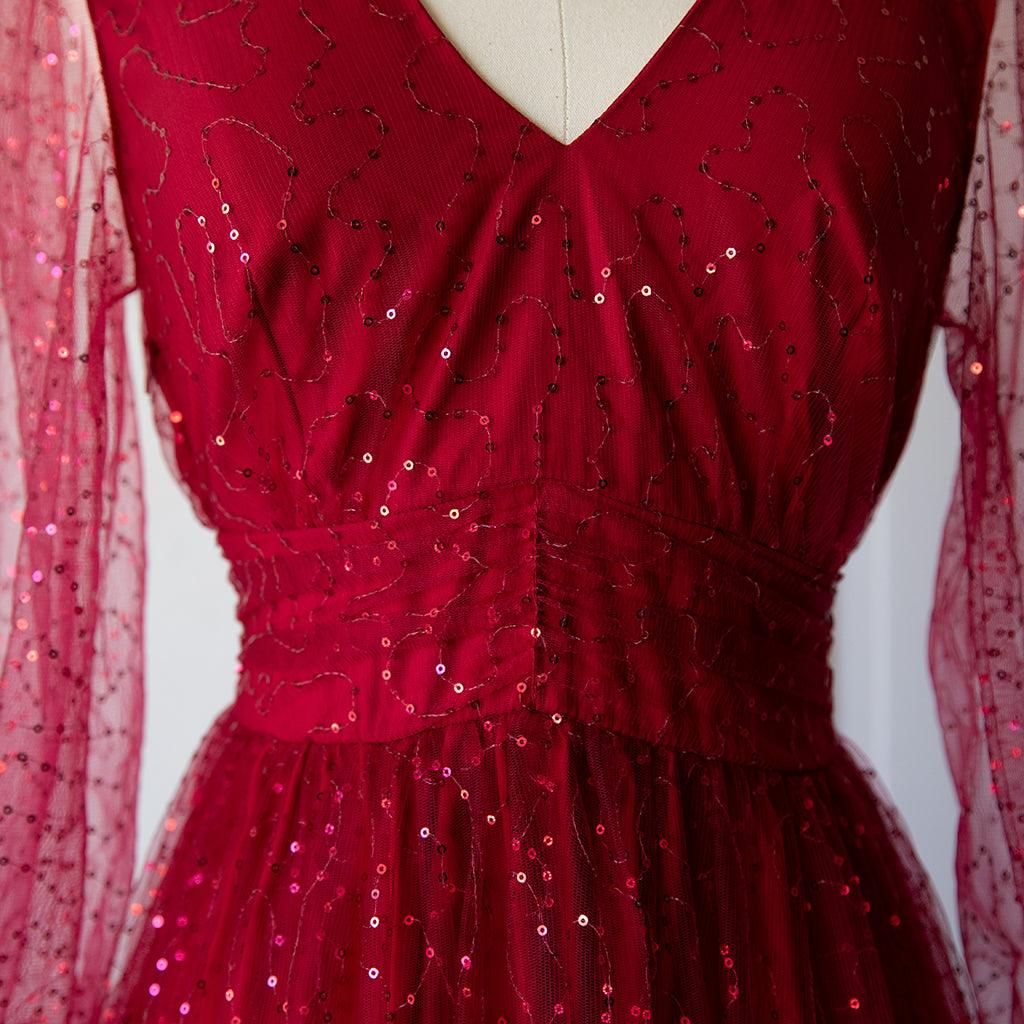 Starlet Dress (Women) - Crimson (FINAL SALE)