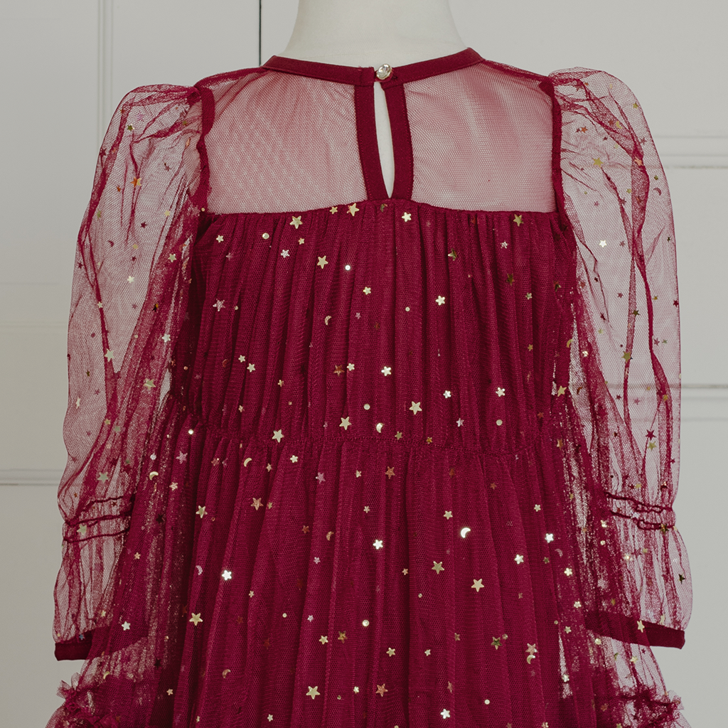 Starlet Dress - Crimson (FINAL SALE)