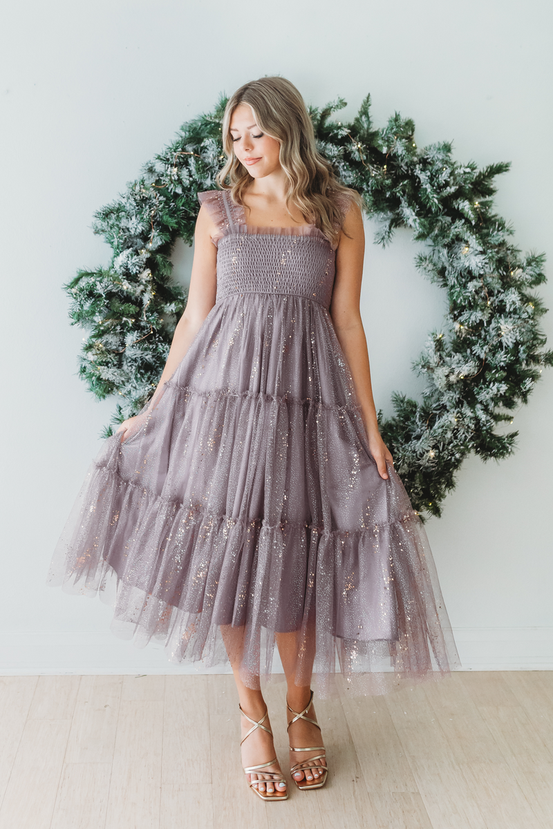 Glimmer Dress (Women) - Sugared Plum