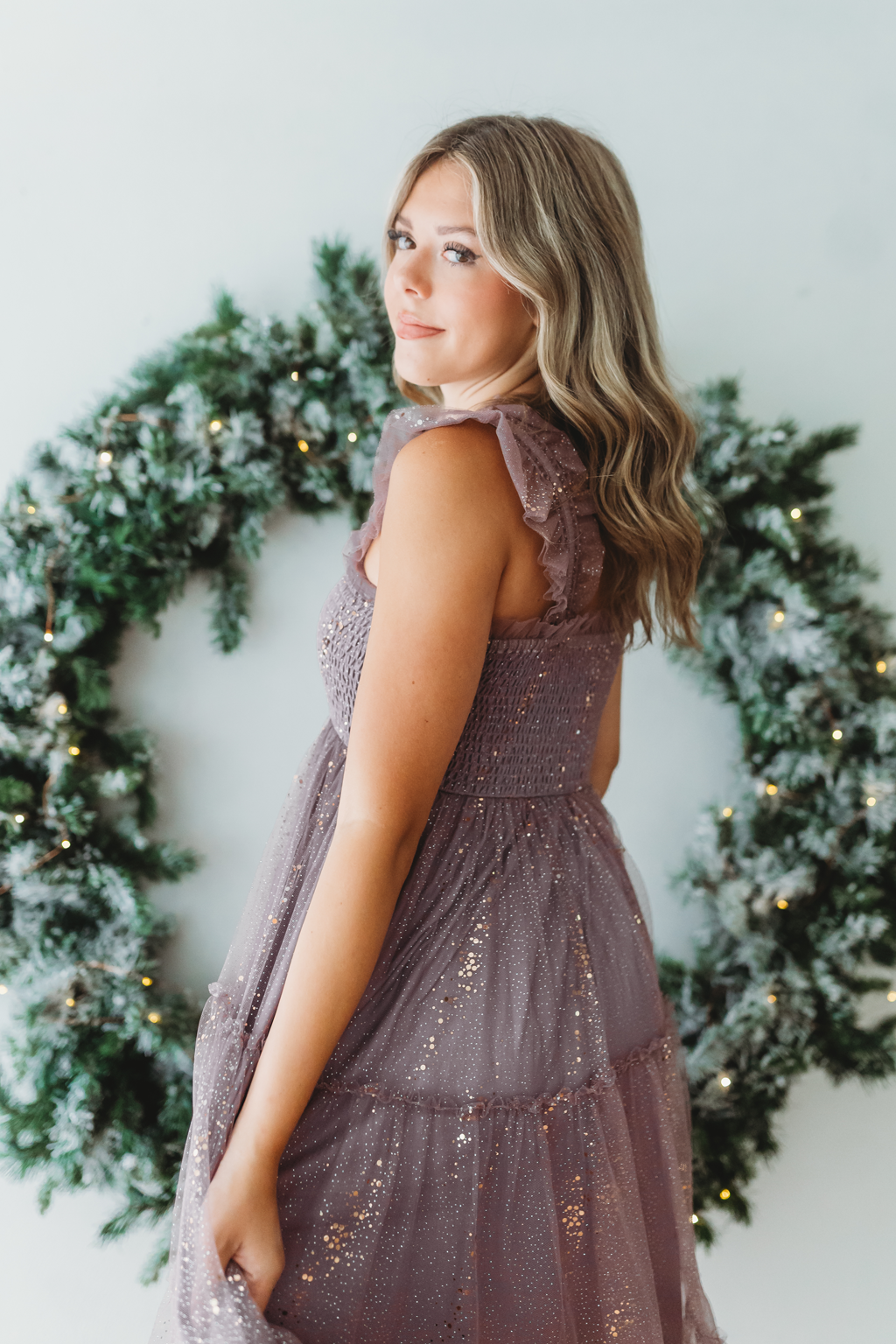 Glimmer Dress (Women) - Sugared Plum