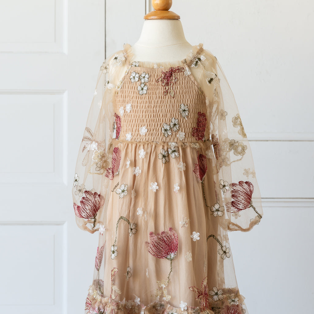 Autumn Blossom Dress (Girls) (FINAL SALE)