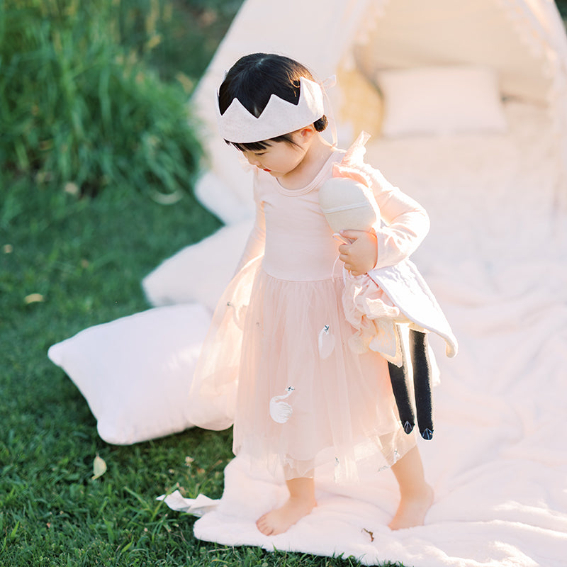 Swan Ballerina Dress - Ballet Slipper Pink (FINAL SALE)