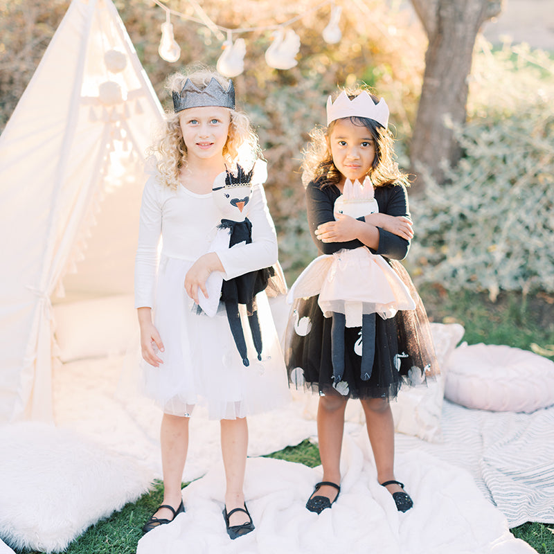 Swan Ballerina Dress - Snow (FINAL SALE)