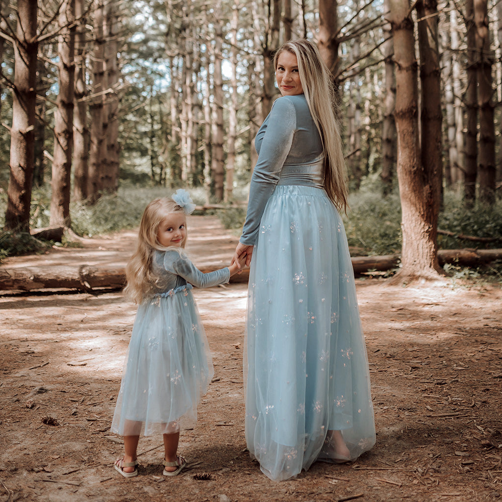 Winter Wonderland Maxi Skirt (Women) - Frost (FINAL SALE)