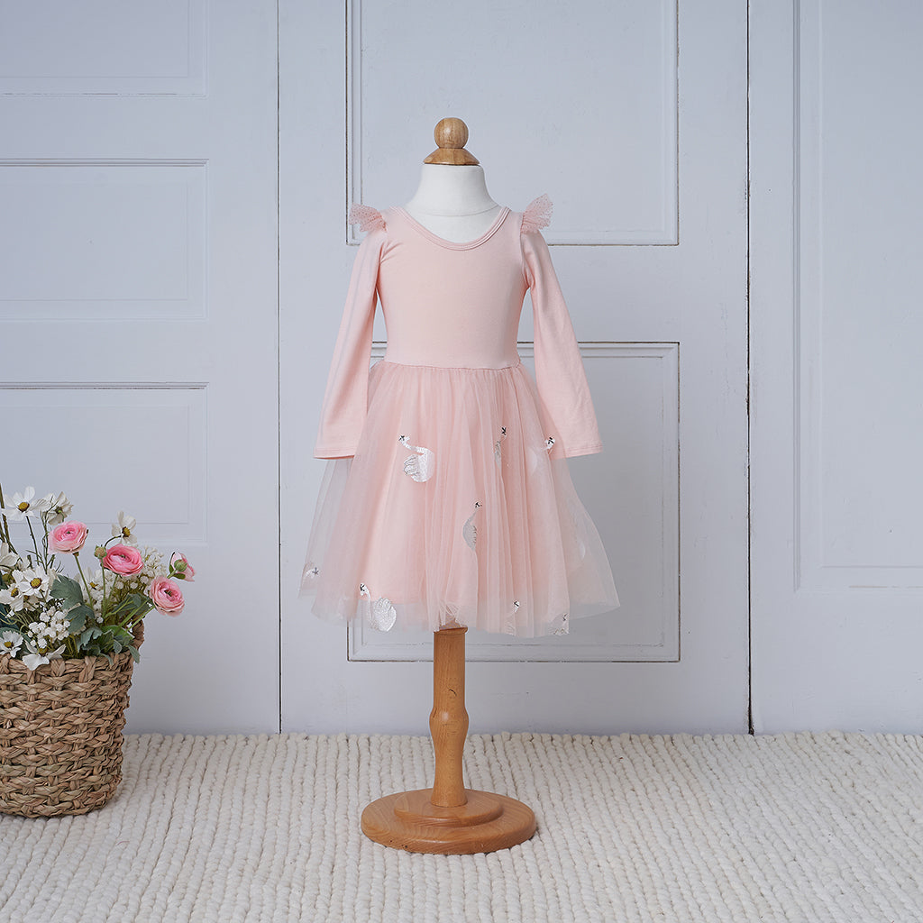 Swan Ballerina Dress - Ballet Slipper Pink (FINAL SALE)