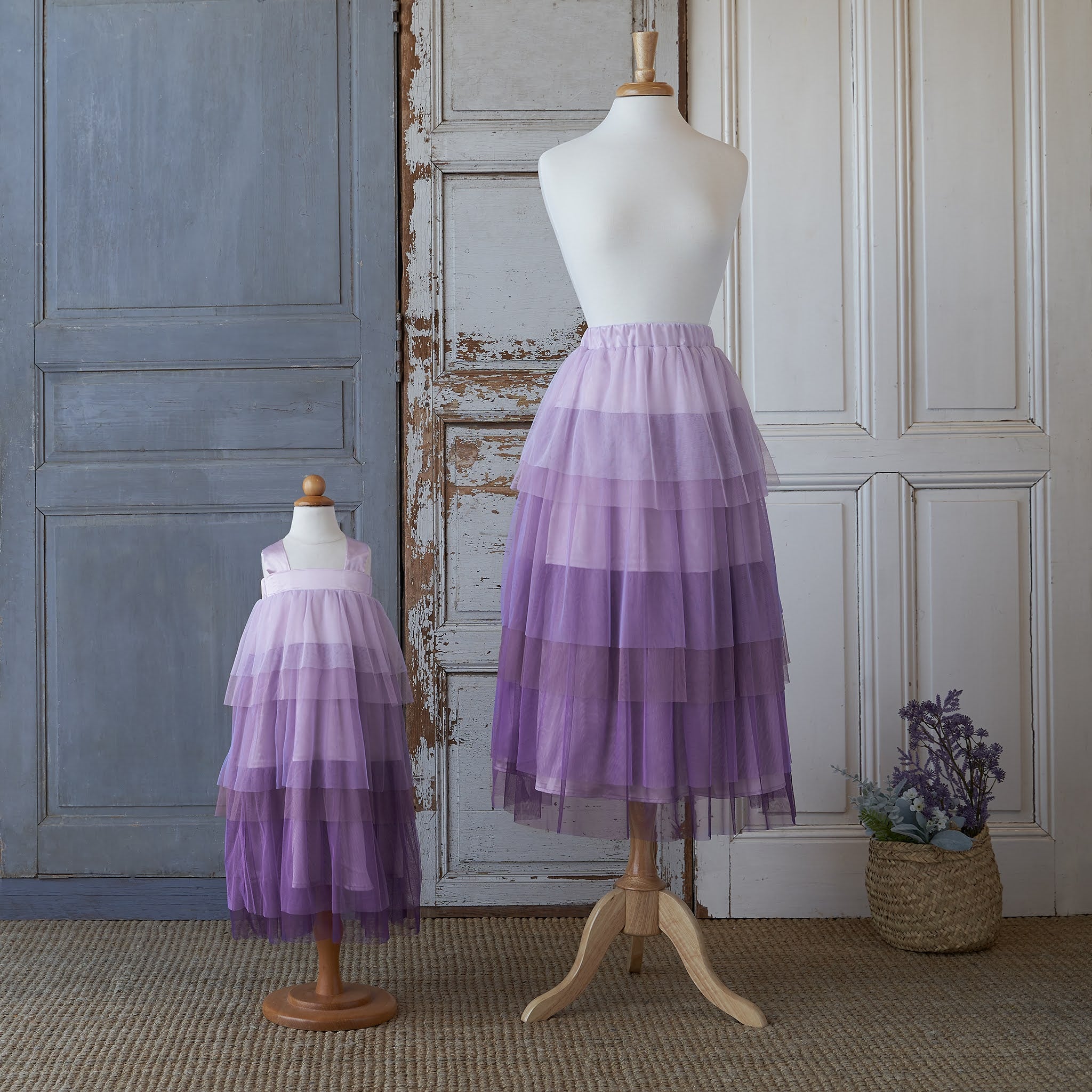 [Sample] Ombre Dress - Orchid (FINAL SALE) 2/3T