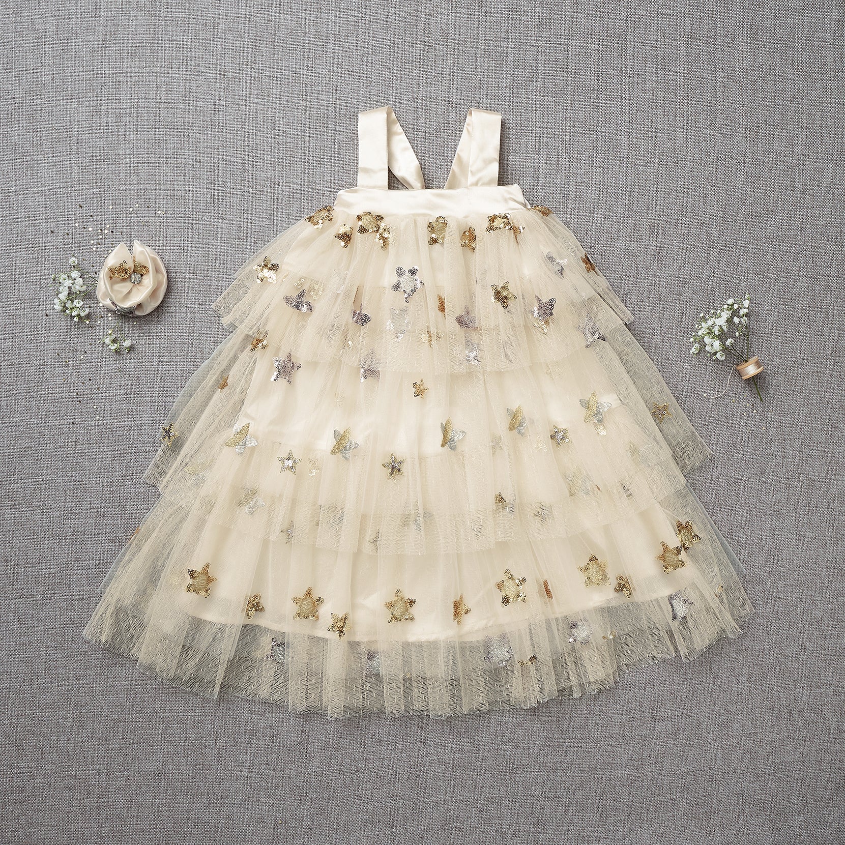 Little Princess Dress - Pearl (FINAL SALE)