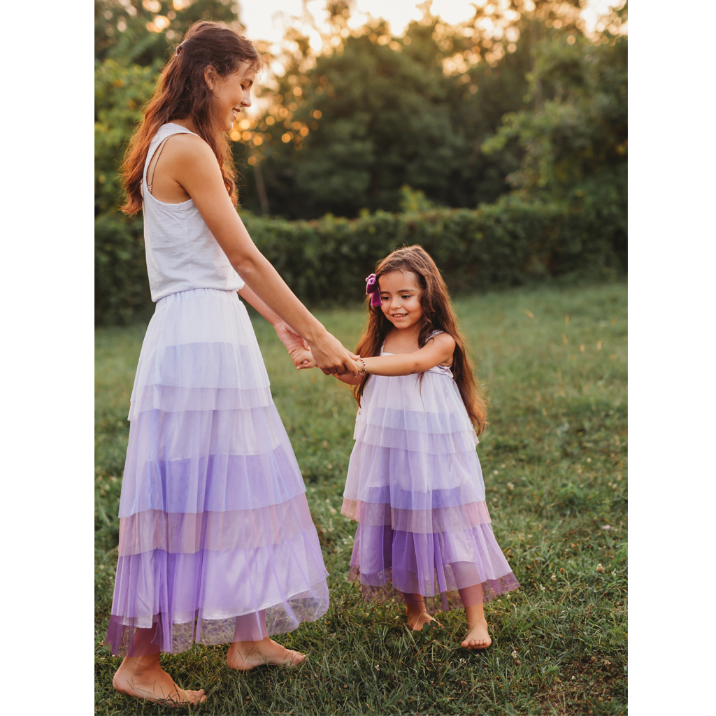 [Sample] Ombre Dress - Orchid (FINAL SALE) 2/3T